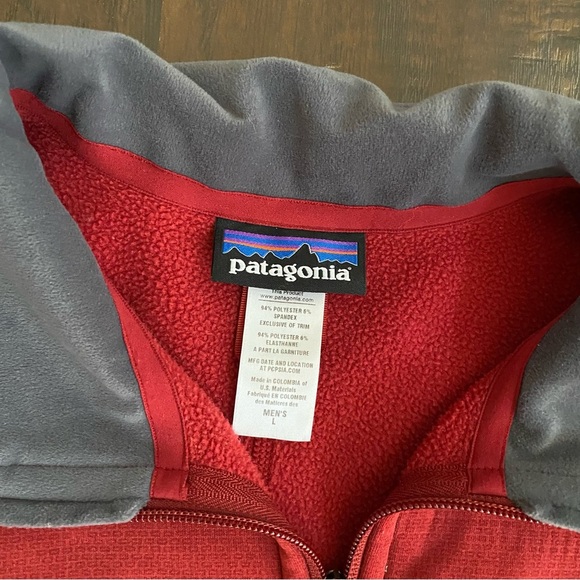 Patagonia Other - Patagonia full sleeve full zipper jacket men’s size L current size S - a hole